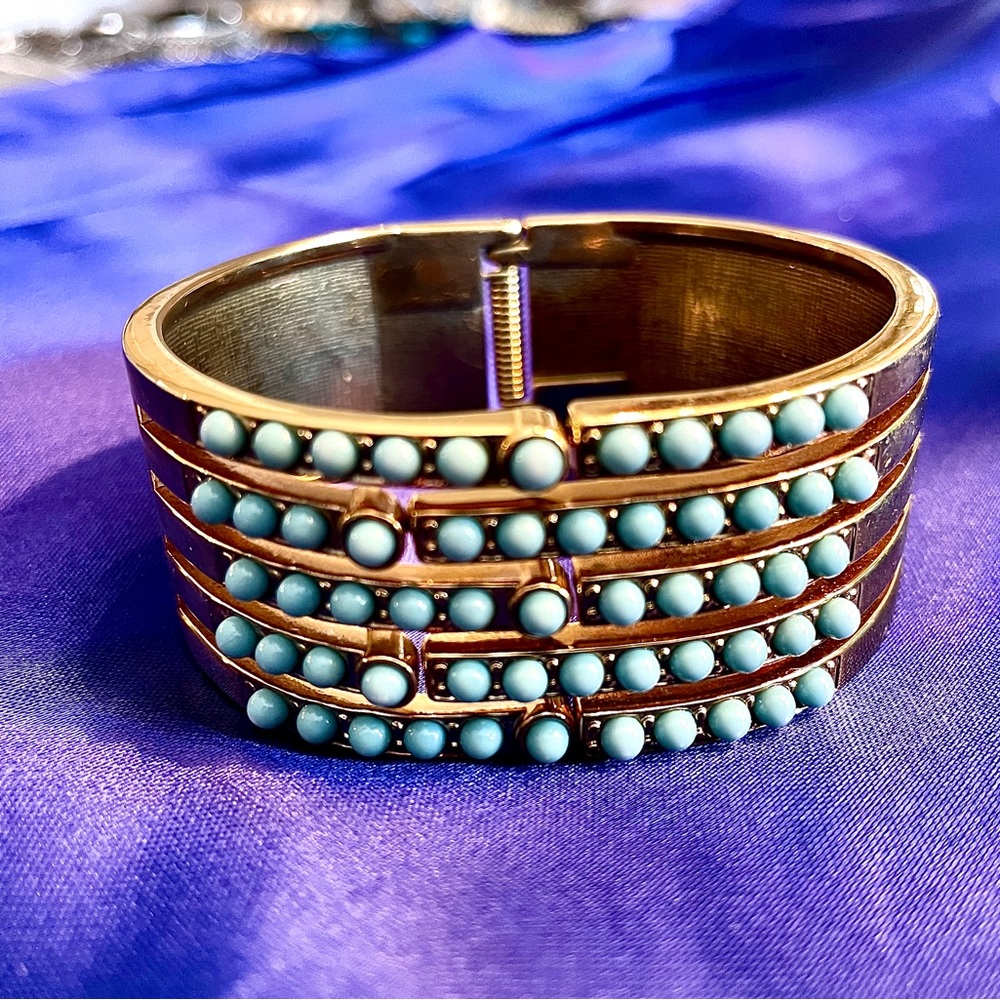 Multi Stone Cuff Bracelet